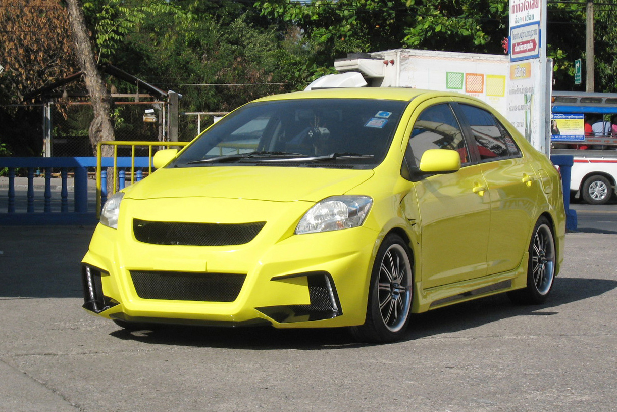 ชุดแต่ง Vios2007-2012 รุ่น Aventador